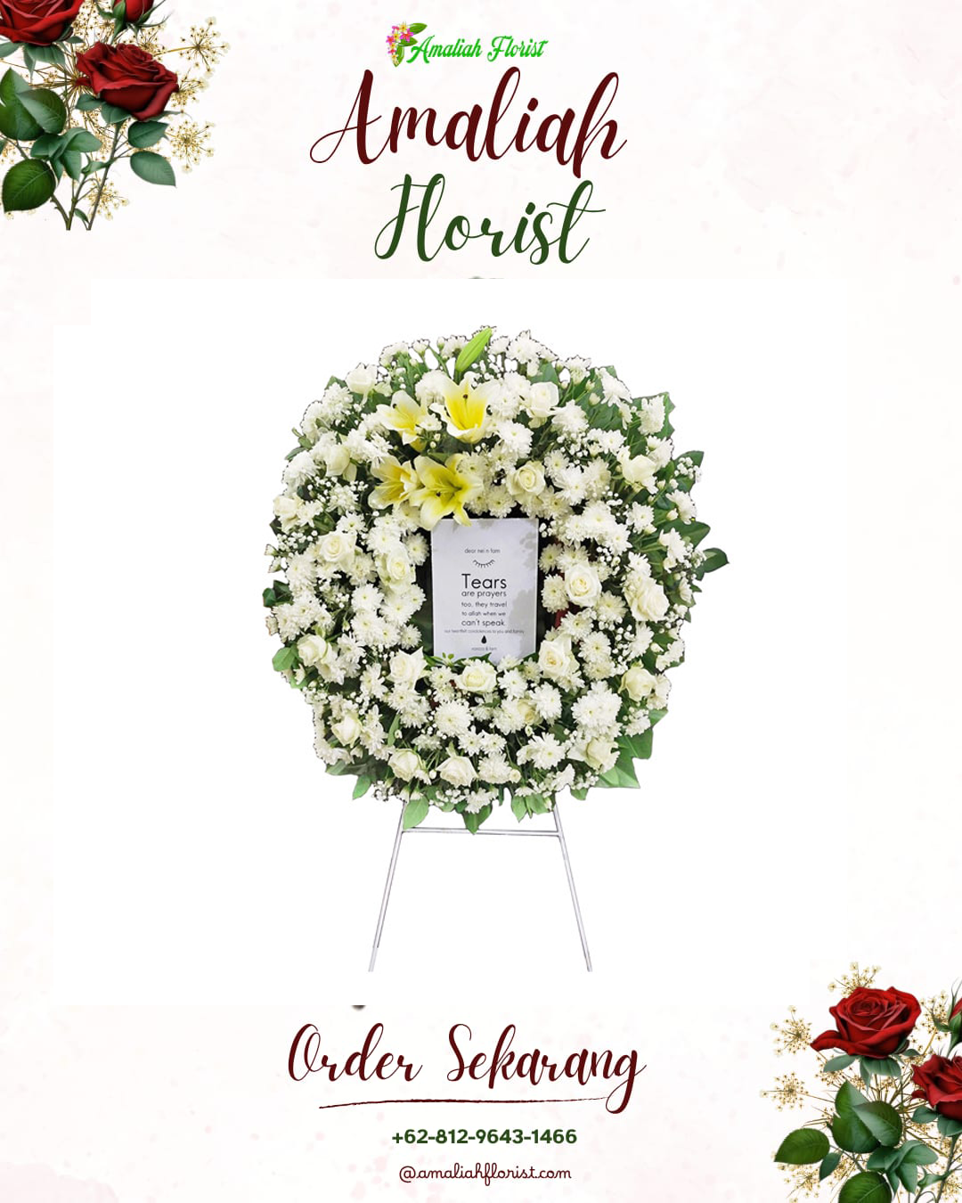 Krans Bunga Duka Kunduran